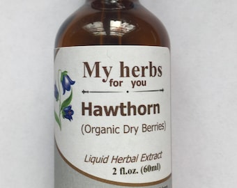 Hawthorn tincture (Organic Dry Berries)