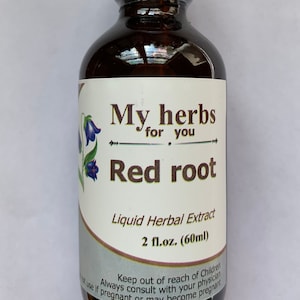 Red root tincture