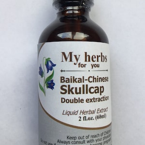 Baikal - Chinese Skullcap Root tincture (Double Extraction)