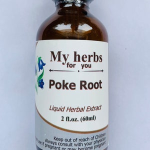 Poke Root tincture image 1