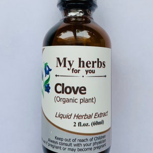 Clove Organic Tincture