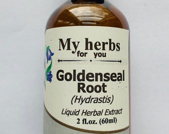 Goldenseal root tincture, Hydrastis