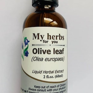 Olive Leaf tincture, Organic