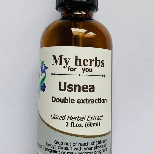 Usnea tincture (Double extraction), Old man's beard