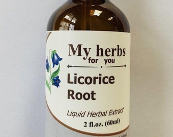 Licorice Root tincture (Organic Dry Root)