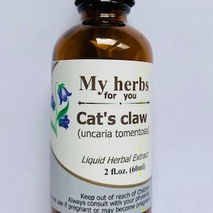 Cat&#39;s claw tincture