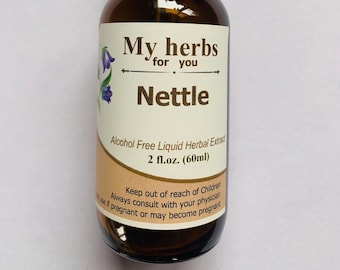 Nettle Glycerite, Organic (Alcohol free)