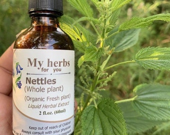 Nettles (FRESH Organic plant) tincture
