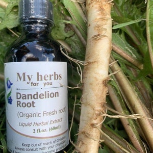 Dandelion Root (Fresh Organic root) tincture