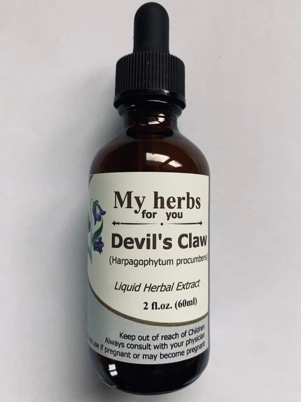 Devil's Claw tincture, Harpagophytum procumbens