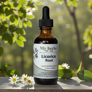 Licorice Root tincture (Organic Dry Root)