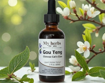 Gou Teng, Uncaria Rhynchophylla, Chinese Cat's Claw tincture