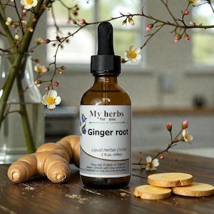Ginger root tincture, Organic