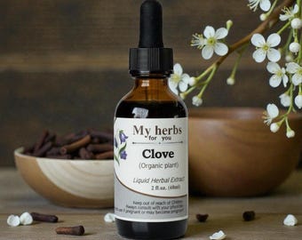 Clove Organic Tincture