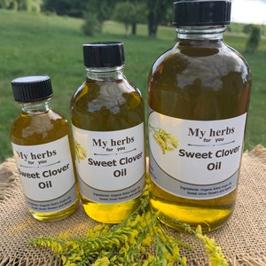 Sweet Clover Oil, Organic