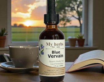 Estratto di erbe di verbena blu (senza alcol), biologico; verbena blu