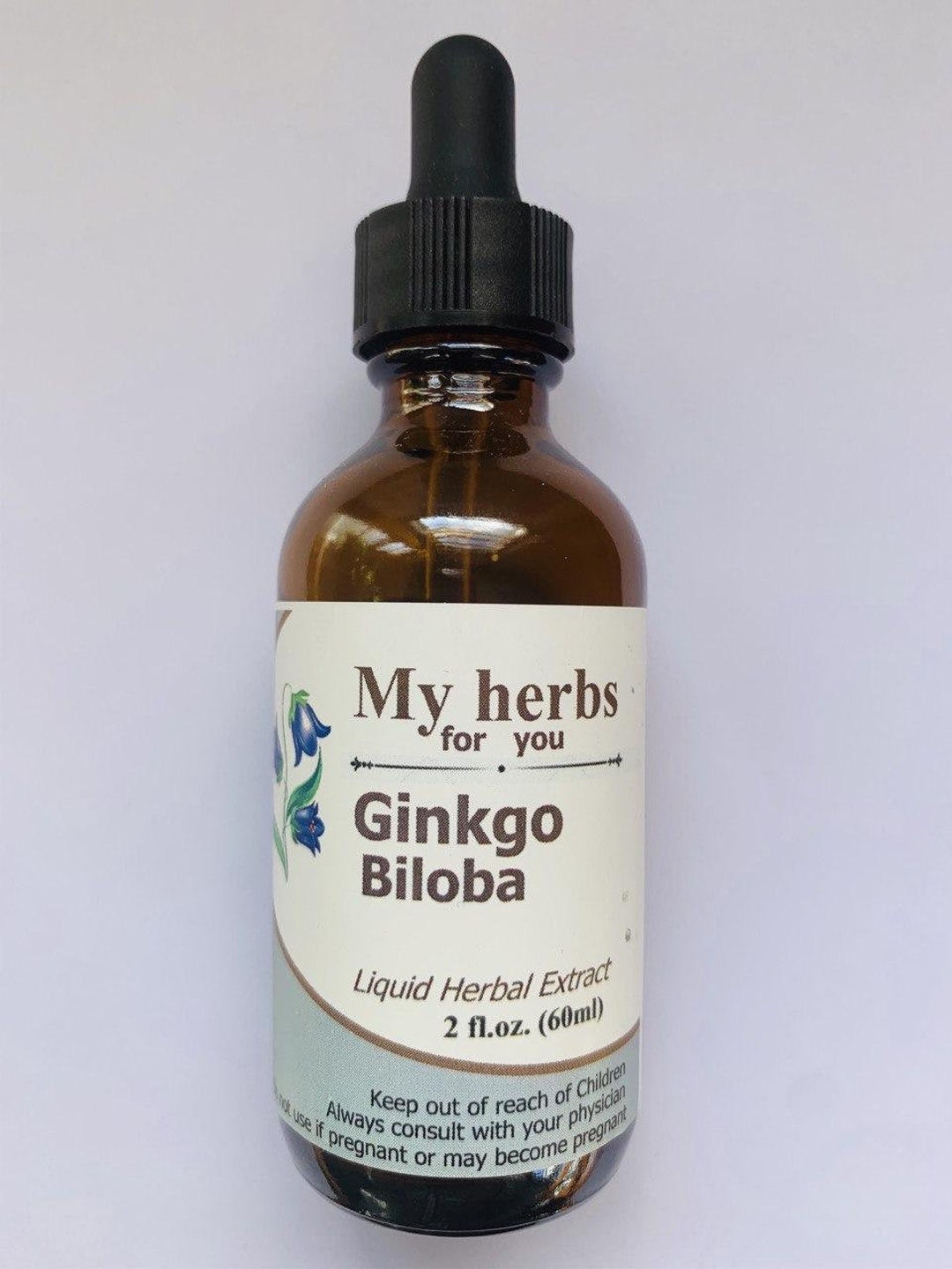 Ginkgo Biloba Tincture Organic Etsy