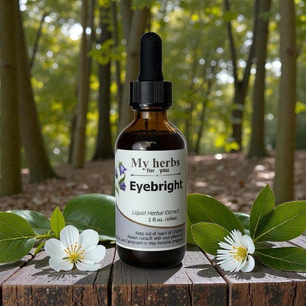 Eyebright tincture, Euphrasia (for internal use only); Herbal extract