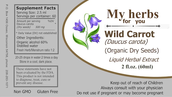 NHR Organic Öle Bio-Karottensamen-Ätherisches Öl (Daucus Carota) – Für Hautpflege & Wohlbefinden