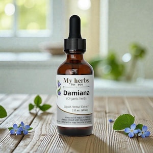 Teinture organique de damiana, Turnera diffusa