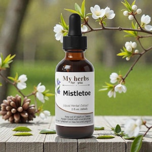 Mistletoe tincture, Organic dried leaf, Viscum album