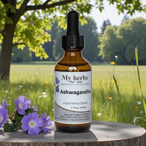Ashwagandha tincture, Organic image 1