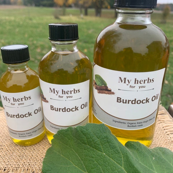 Burdock Oil, Organic (Burdock roots)