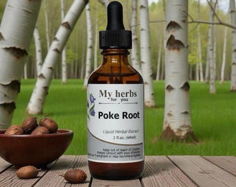 Poke Root tincture, Organic