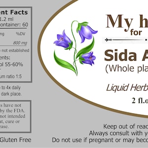 Sida Acuta WHOLE PLANT tincture zdjęcie 2