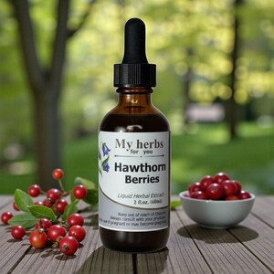 Tintura di bacche di biancospino (bacche secche biologiche)