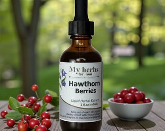 Hawthorn Berries tincture (Organic Dry Berries)