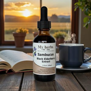 Estratto di sambuco nero, Sambucus (senza alcol)