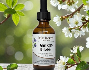 Ginkgo Biloba tincture, Organic