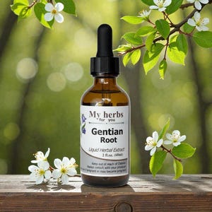 Gentian root tincture, Gentiana
