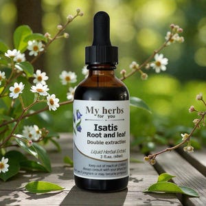 Racine et feuille d'Isatis (double extraction)