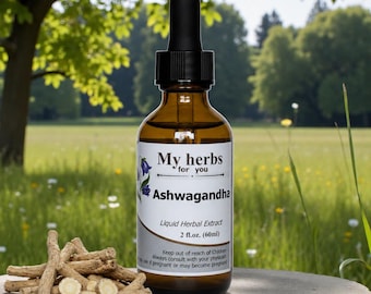 Ashwagandha Root Tincture, Organic