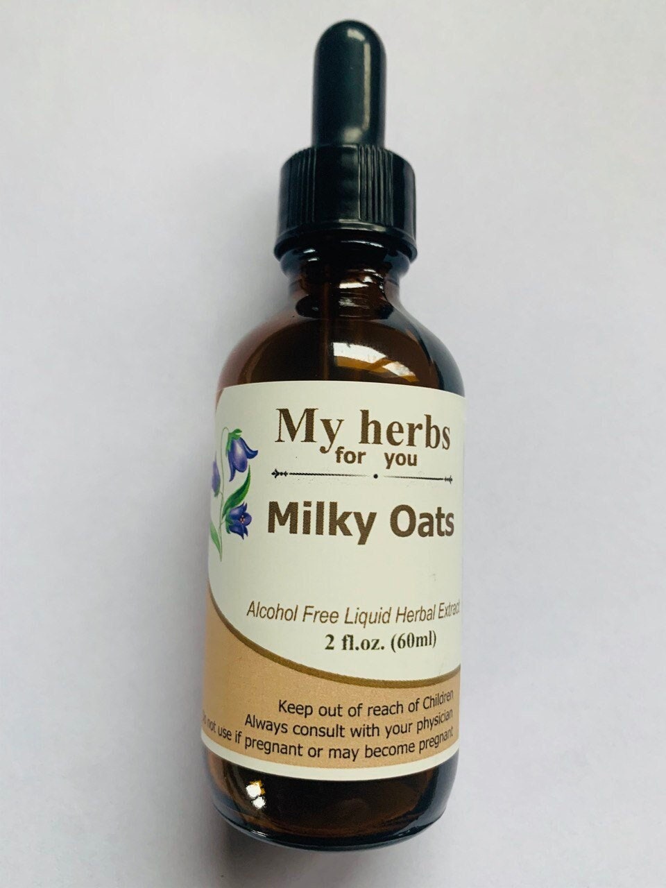 Milky Oats Glycerite, Organic (Alcohol free)