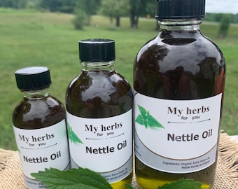 Nettle oil, Organic