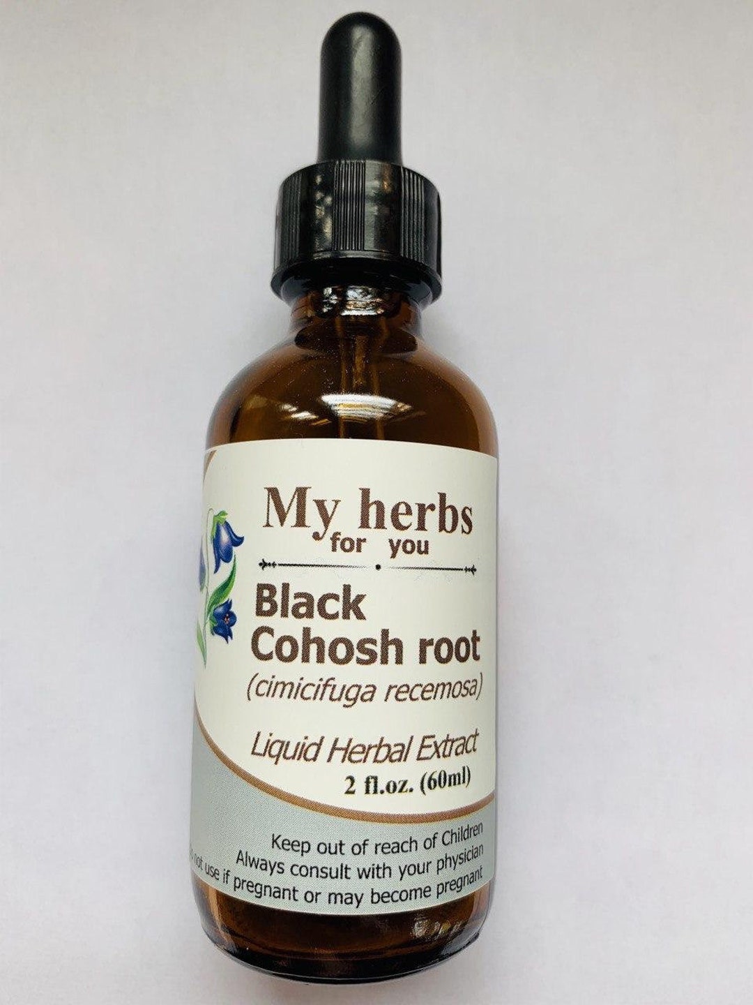 Black Cohosh Root Tincture Organic cimicifuga Racemosa Etsy