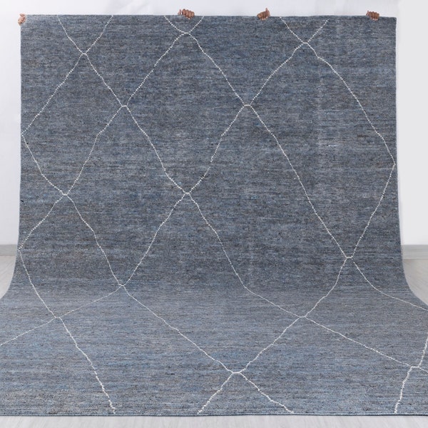 Moroccan Rug 9x12 Etsy