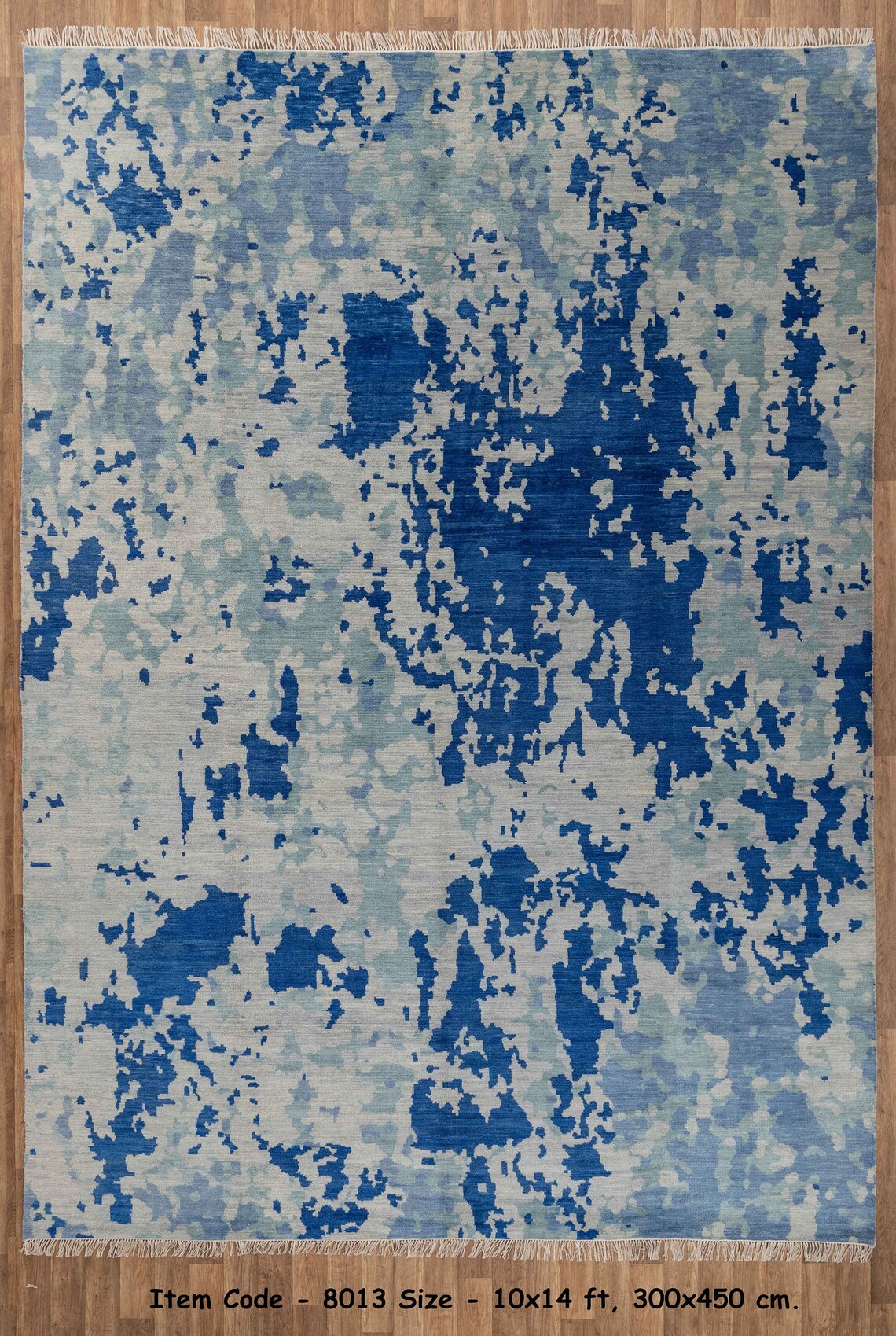 10x14 Modern Handmade Abstract Wool Area Rug 8013 300x450 Etsy