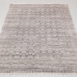 200x300 Beige Taupe Grau Bambusseide Neutrale Farben Pastell Handgeknpfter  Teppich # G-12337 - Etsy.de