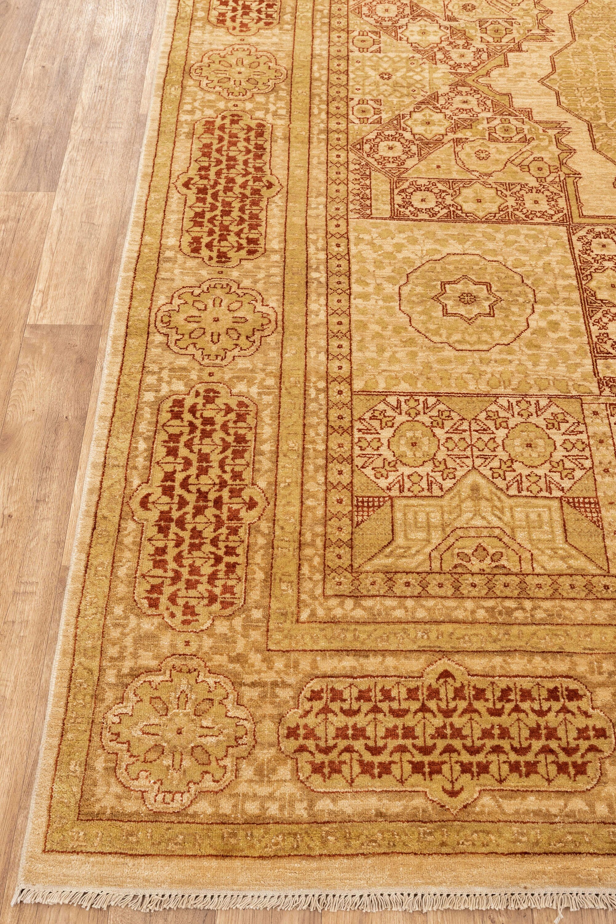 8x10 Rug Handmade wool Egyptian Mamluk Rug 474 242x300 Cms. Etsy