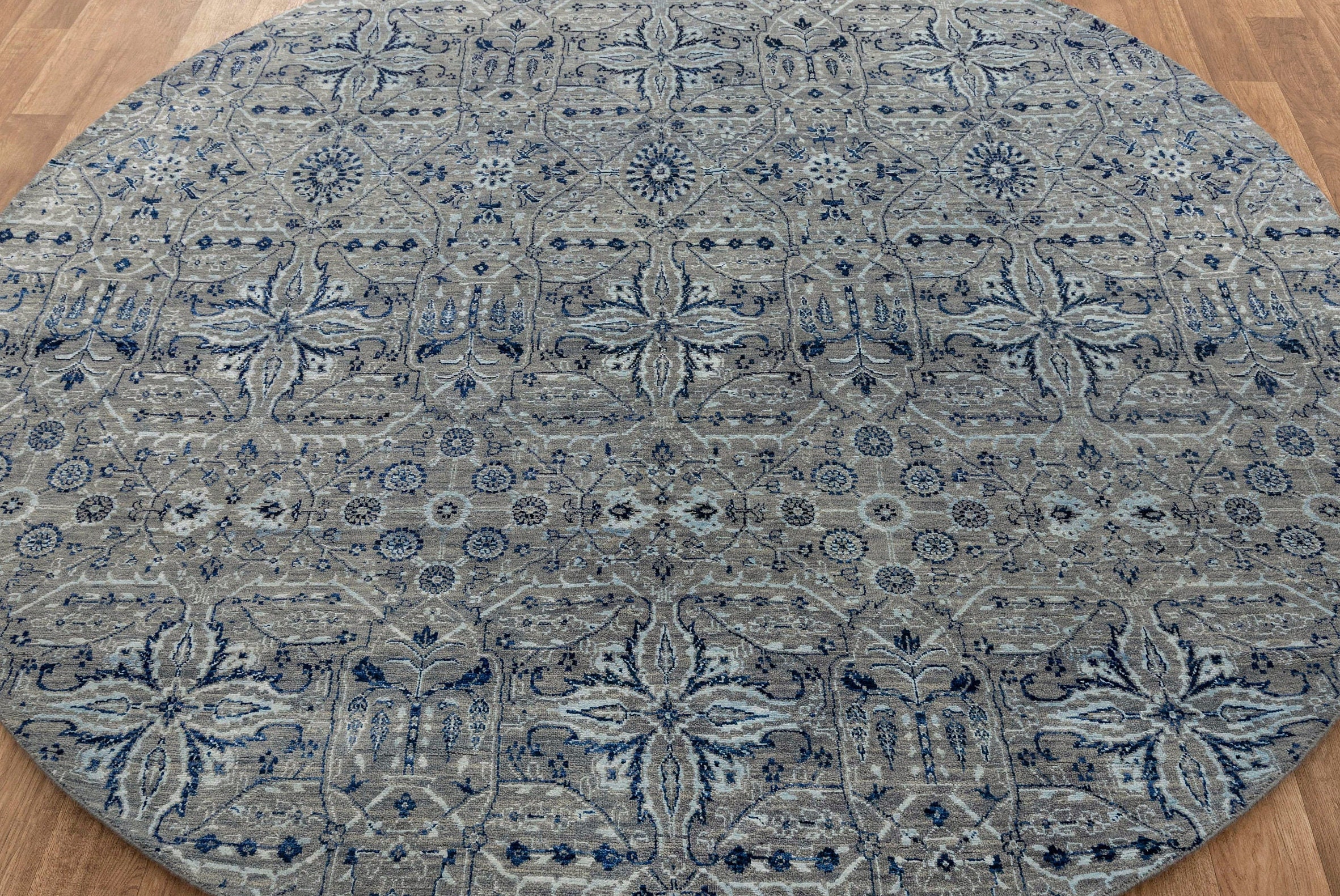 8x8 Round Area Floor Handmade Rug 361. Etsy