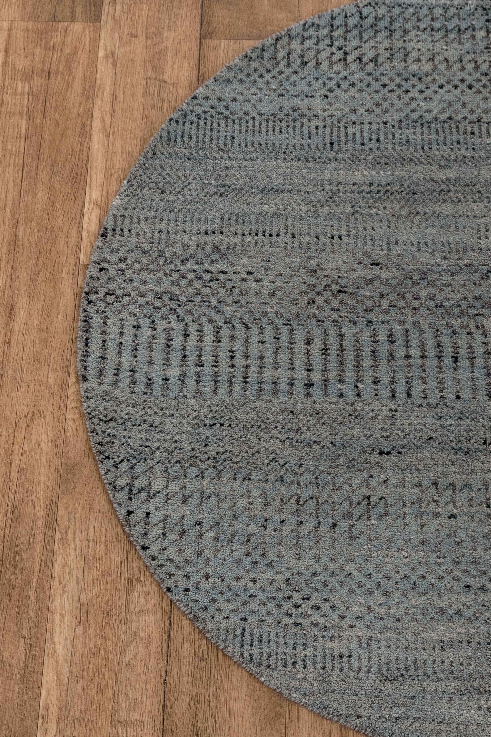 3x3 Round Area Wool Rug 3 Foot Round Handmade Sheep Wool Etsy