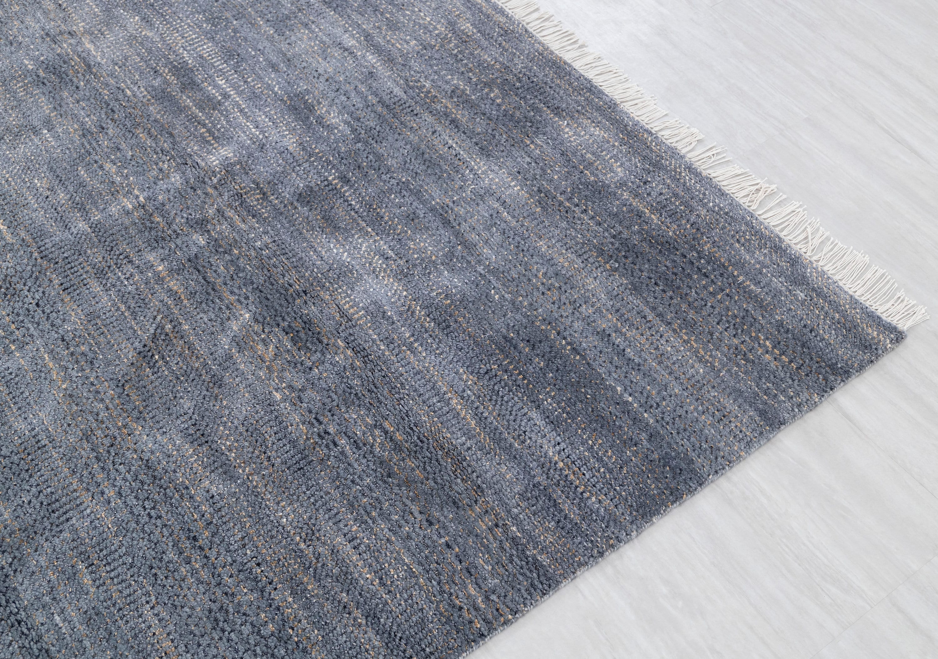 Sahvsna Rugs 5x7 Savannah Rug Charcoal Rug Contemporary Style Handmade Wool Silk ...