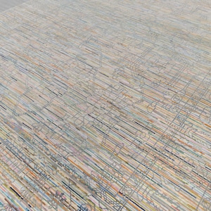 9x12 Colorful Turkish Style Oushak Soft wool Rug Hand Knotted Wool Rug #2726(275x365 Cms.)