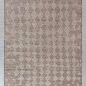Wool Distressed Easily Washable Handknotted Moroccan 100% WOOL Rug !!Free Shipping!! 1279