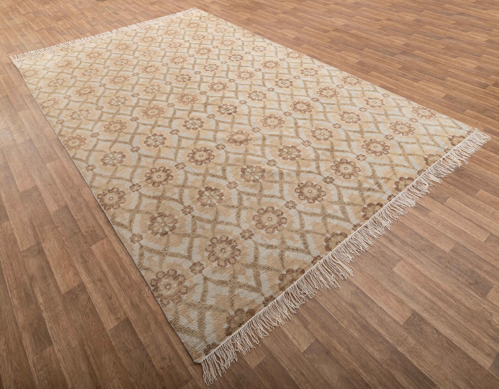 10x14 Rug Transitional Handmade Wool Area Colors Beige Camel Etsy