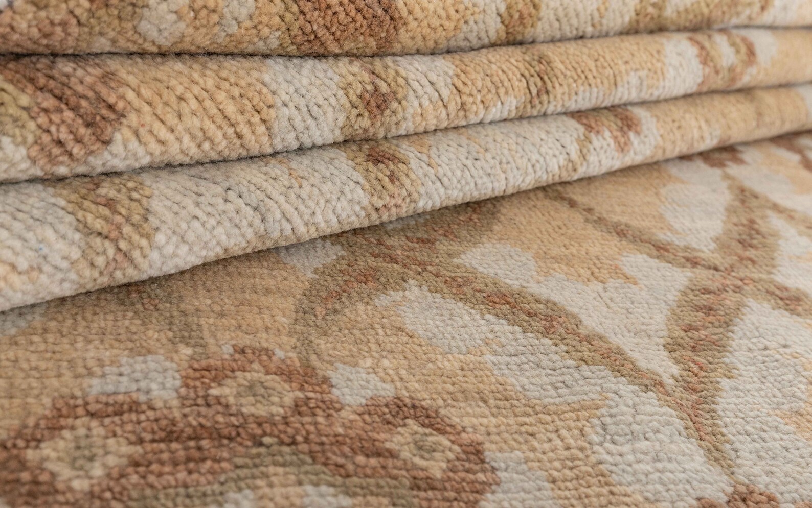 10x14 Rug Transitional Handmade Wool Area Colors Beige Camel Etsy